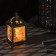 LED figure "Lantern with a snowman" 6 × 13 × 6 cm, plastic, batteries AG13x3, glow warm white