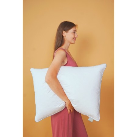 The pillow is high, size 50x70 cm, color mix-1