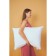 The pillow is high, size 50x70 cm, color mix