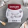 A set of round utensils from heat -resistant baking glass Borcam, 2 items: 1.6 liters, 2.6 liters