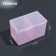 Organizer for storage, with a lid, 2 sections, 6.7 × 12.5 × 7.5 cm, color mix