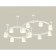 Ambrella Light Acrylic lamp, XR92211002, GX53 LED 12 W, white sand, white matte