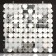 Panel with sequins for photo zones, round, 30*30cm, gold color