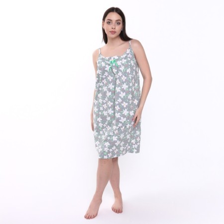 Night shirt female, color graphite, size 48