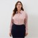 Silk shirt MIST PLUS-SIZE, p. 58, dusty rose