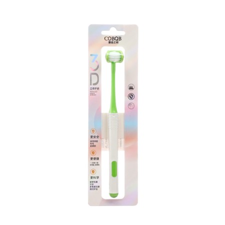 Toothbrush with an innovative head, mix-4