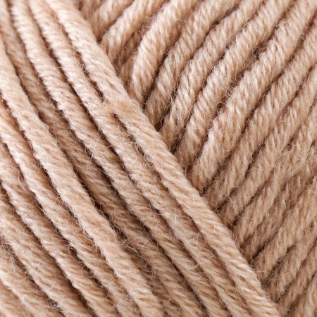 Yarn "Winter Premiere" 50% Merinos. Smerens, 50% acrylic volume 150m/100g (03 light beige)-2