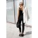 Women's pants with barrelseeva olesya, size 42, black color