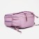 School backpack from textiles on lightning, 3 pockets, lilac color
