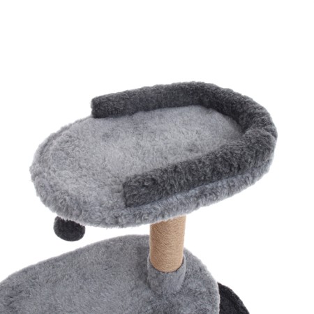 Complex-bog-oval, 5 levels, with 2 houses, 120 x 45 x 132 cm, fur, d-8