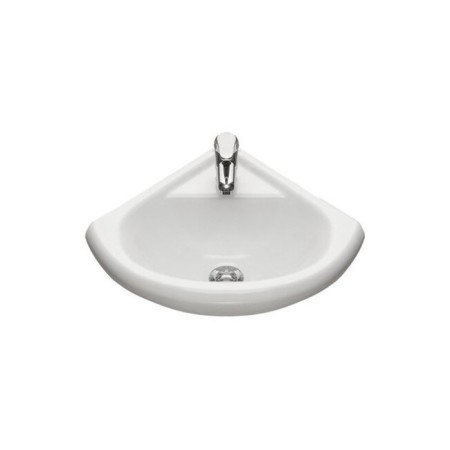 Washbank Santeri "Radian" 1.3130.9.s00.10b.0, 480 x 405 mm, corner, white-1