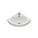 Washbank Santeri "Radian" 1.3130.9.s00.10b.0, 480 x 405 mm, corner, white