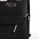 Youth backpack from textiles on a zipper, waterproof, 4 pockets, black color