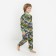 Pajama nursery was formed, black color/inscriptions, height 116 cm
