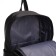 Youth backpack from textiles on a zipper, waterproof, 4 pockets, black color