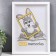 Photo frame plastic L-3 21x30 cm white (plastic screen)