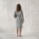 Tao robe, size m, color gray