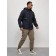 Sports male jacket, size 56, dark blue color