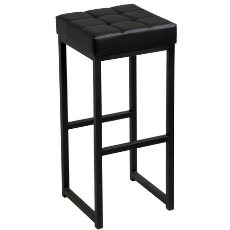 Barrier stool Loft-2 without back, black/black
