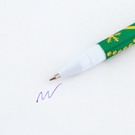 Gift New Year's set "Break in the New Year", pen, notebook A6, 40 liters-8