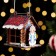 Toy on the tree "House" with the Snow Maiden, Mix, 9x6.5x6.5cm