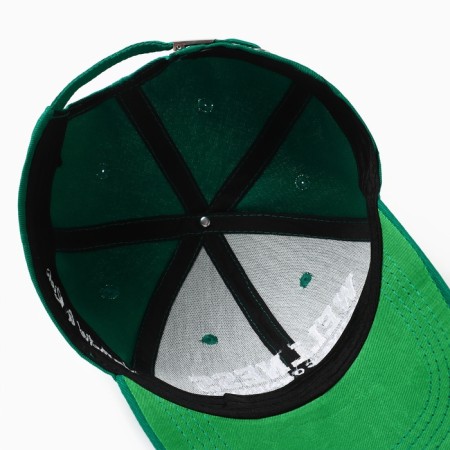 Women's cap with embroidery Mist Wellness, Green, p. 56-58-6