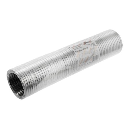The corrugated duct "Cosmiac", d = 90 mm, sliding up to 2.5 m, aluminum 80 μm