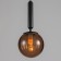 Bayerlux lamp "Javier" E14 40W Black-Herma 15x15x35-185 cm
