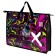 Folder for drawings and drawings A3, 450 x 330 x 90 mm, handles, plastic, zipper on top, phoenix acid style