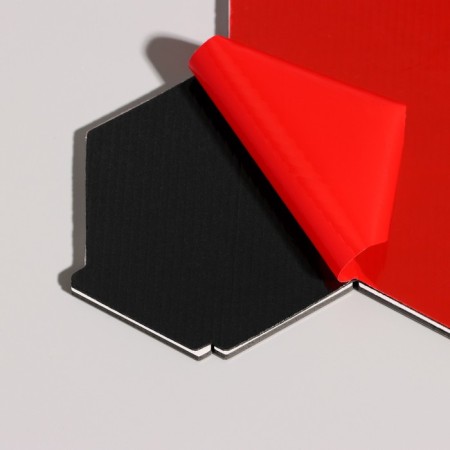 Self -adhesive panel 30*30cm mosaic honeycomb, bright-2