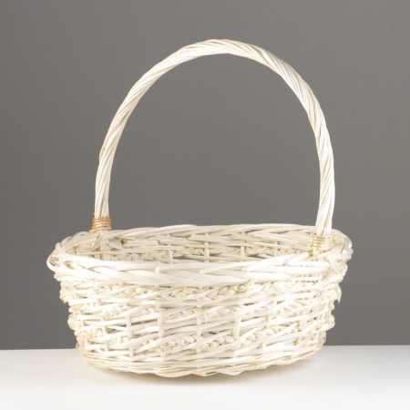 A set of baskets of 3 pcs, D40x15x42 cm; D35x13/37 cm; D30x11/32 cm, willow-1