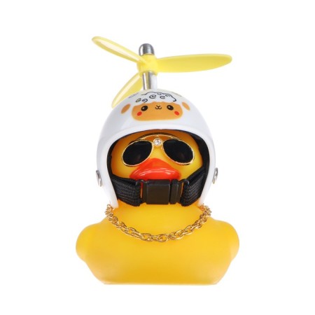 Duck with propeller, yellow color, lamb-2