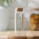 Glass jar for spices with a cork lid of the parf. Sausage ", 80 ml, 3.7 × 10 cm