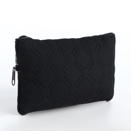 Women's wallet with lightning, black color-1