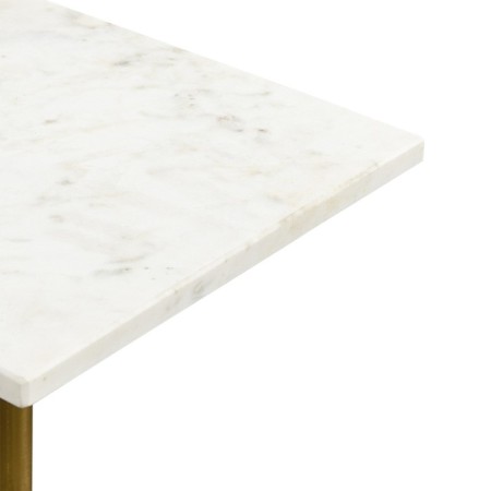 Clean Svein table, 300 × 300 × 630 mm, marble / gold color-5