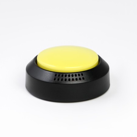 Games button, 2 aaa, 8.9 x 4.2 cm, yellow