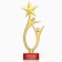 The Cup "Beloved Mom", award figure, gold, plastic, gold, 18 x 5.5 cm.