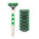 Gillette Mach3 + 8 Exchange Cassettes Complete Color Green