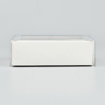 Box for 2 sweets with cells "White", 10 x 6 x 3 cm-1