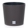 RATO Round Kashpo, 2 items: internal and outer capacitance, 15 and 15.3 l, color of wenge