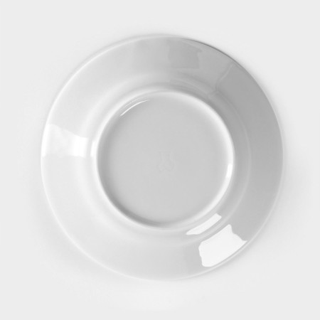 Porcelain plate "I idyll", d = 20 cm, white-3