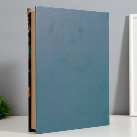 Broke-book wood, leatherette "Historical fashion" 28.5x22x4 cm-3