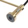 Accoona A44126AW kitchen mixer, single -leaf, flexible surge, 2 modes, high, gold