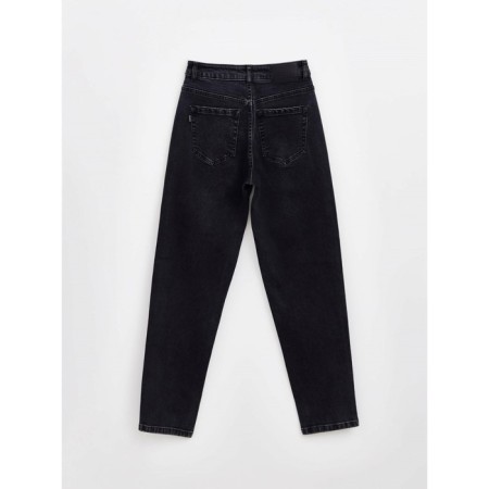 Women's jeans Conte Elegant Mom Fit, size XS, color Washed Black-4