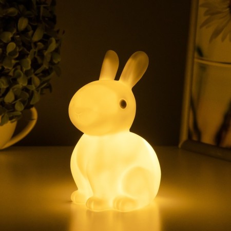 Night -bearing "Bunny" LED from 3xlr44 batteries is white 8x11x14 cm-2