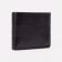 Male purse without fastener, department for bills, for maps, brown color