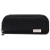 School pencil case on a zipper 3-section, black