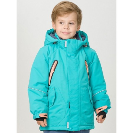 Jacket for boys, height 110 cm, emerald color-1