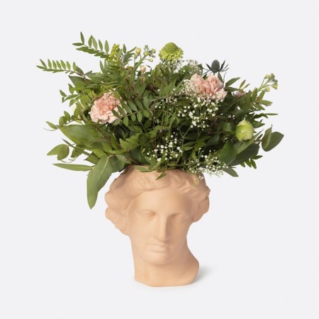 DOIY APOLLO flower vase, 23.4 cm, terracotta color-1