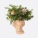 DOIY APOLLO flower vase, 23.4 cm, terracotta color
